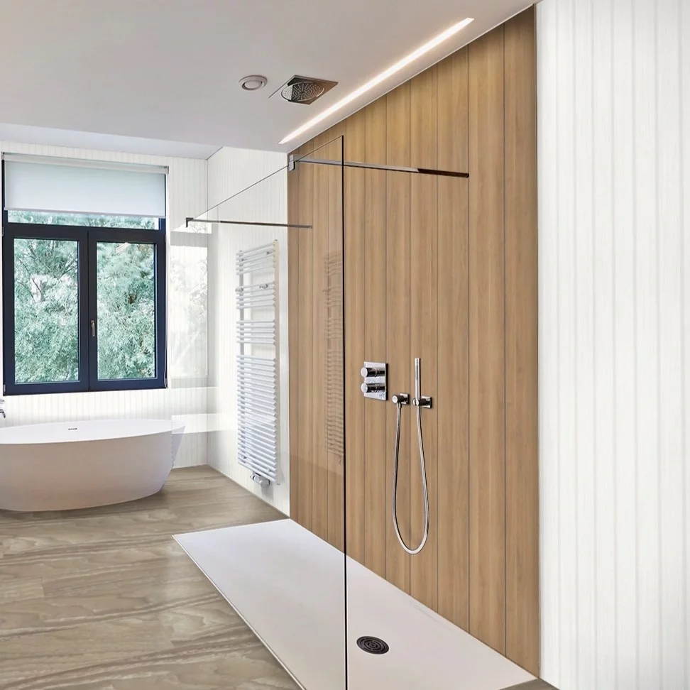 Brown Cuneo Oak Naturepanel Shiplap Slat Wall Board