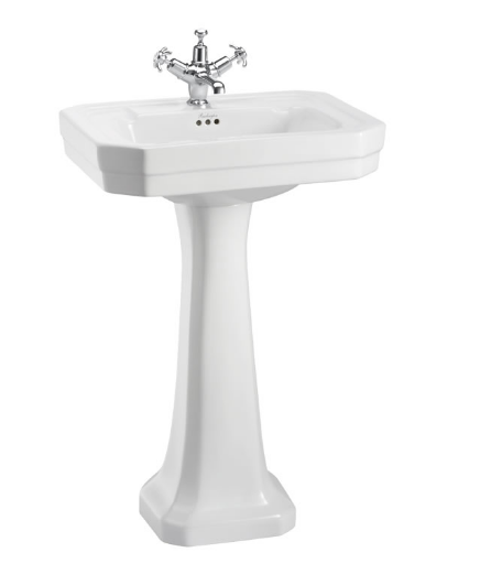 Burlington Victorian 56cm Basin and Regal Pedestal