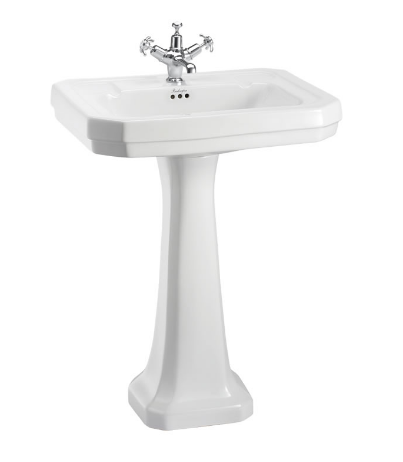 Burlington Victorian 61m Basin and Regal Pedestal