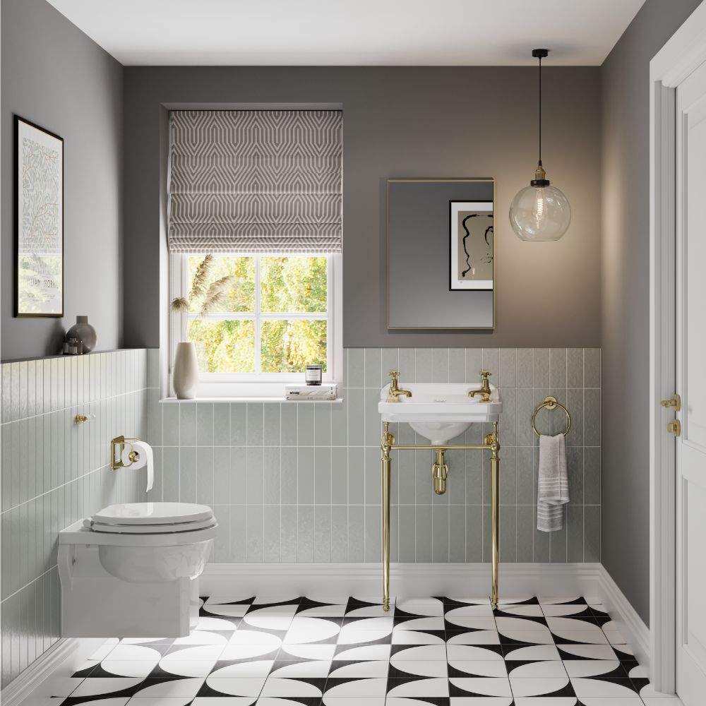 Burlington Gold Toilet Roll Holder A5 GOLD