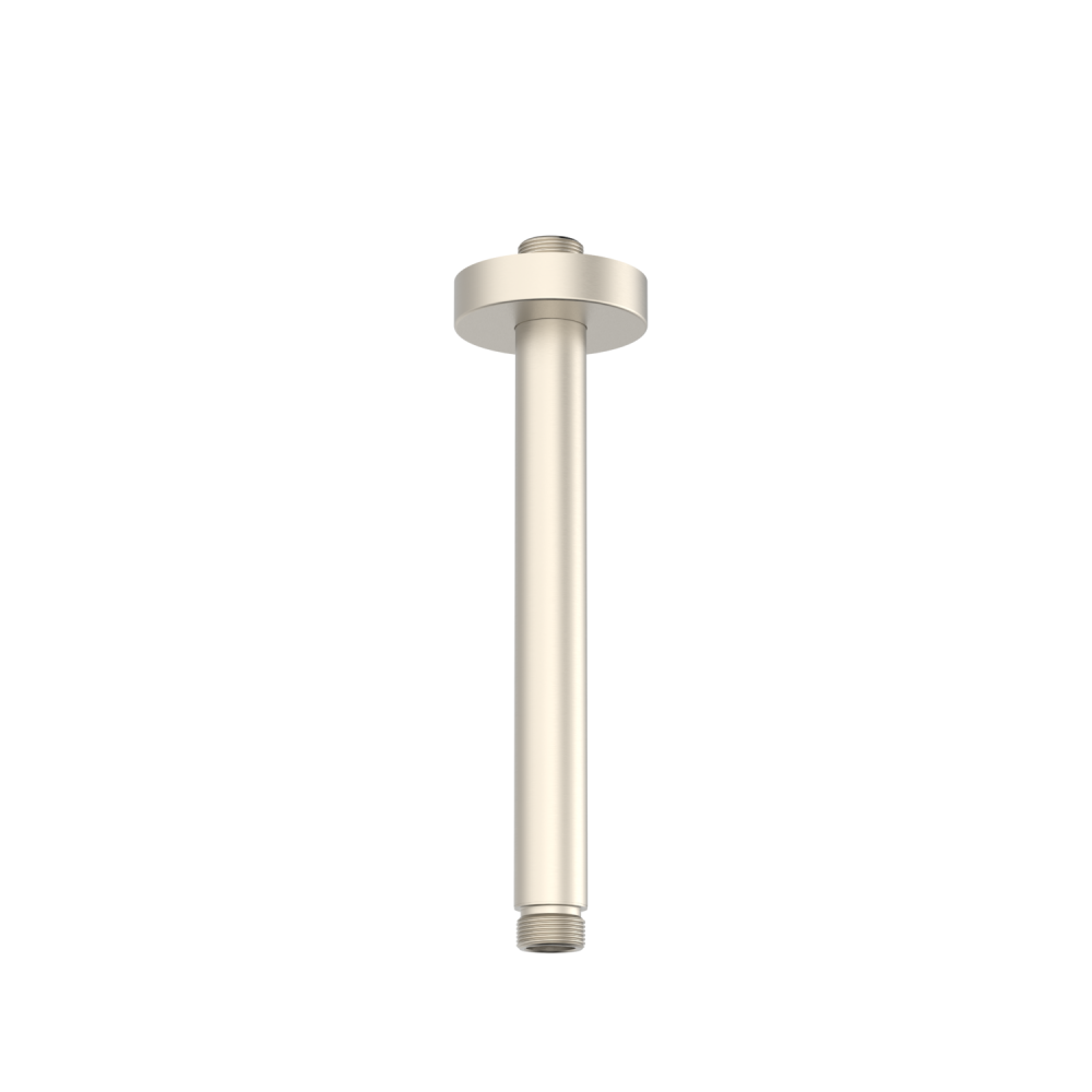Lancia Round Brushed Nickel Ceiling Mounted Arm