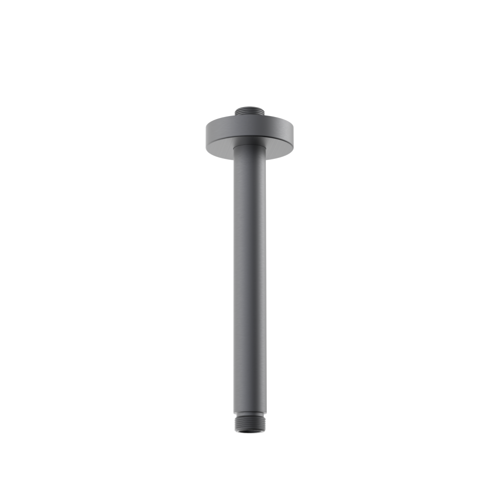 Lancia Round Gunmetal Ceiling Mounted Arm