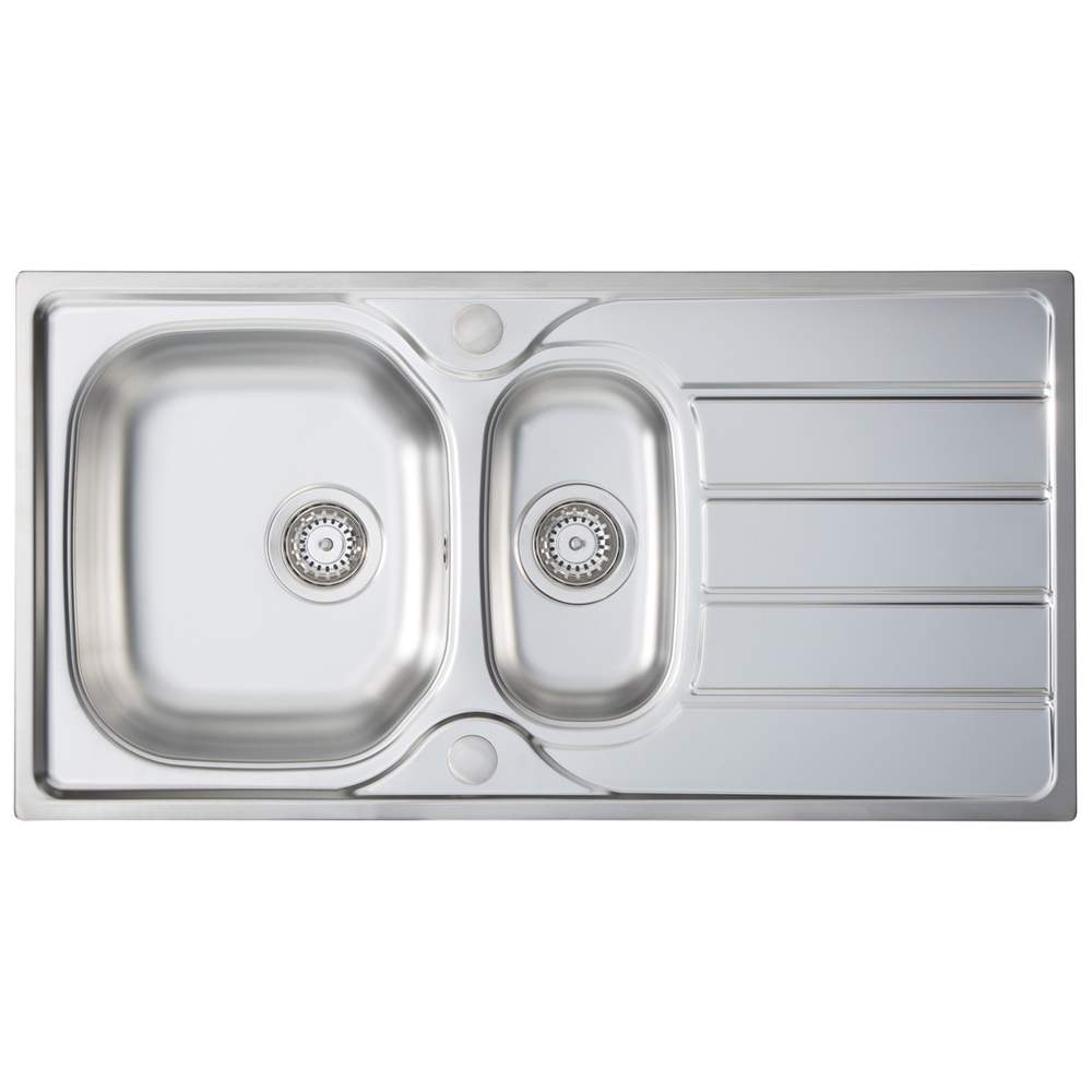 Prima 1.5 Bowl 965 x 500mm Stainless Steel Sink