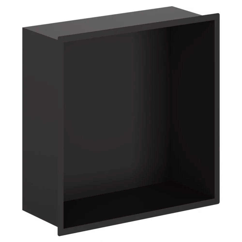 Crosswater Matt Black 305 x 305 Shower Wall Niche