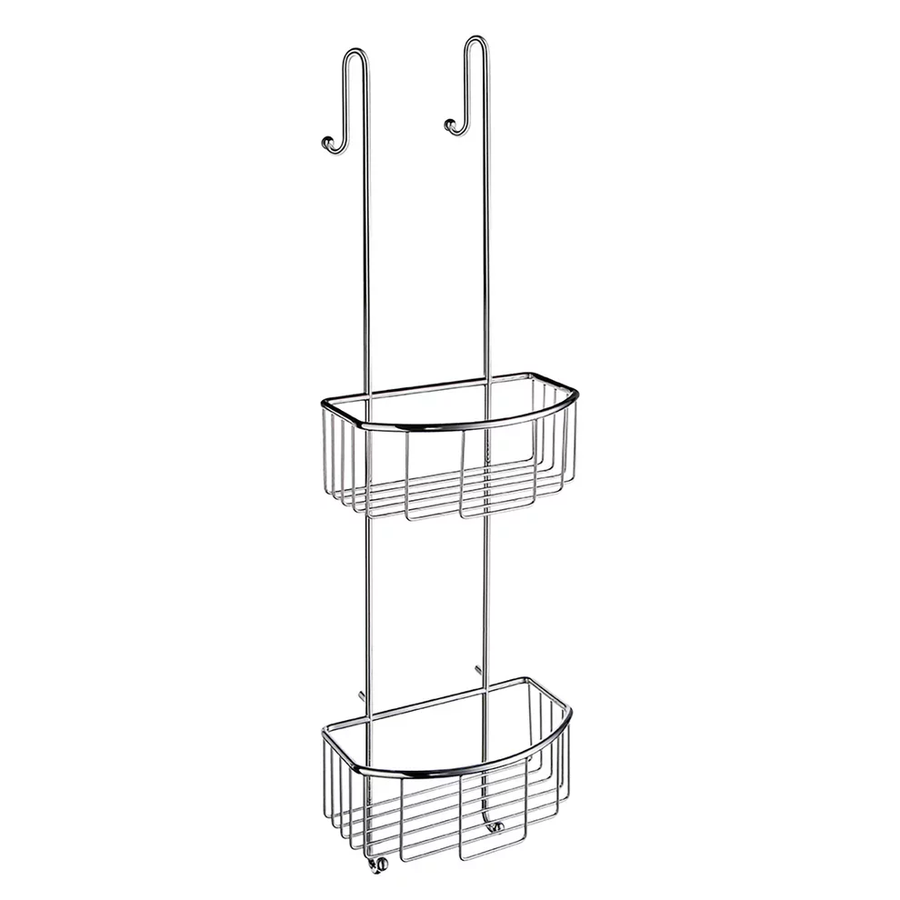 Smedbo Sideline Basic Chrome Double Hanging Shower Basket