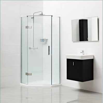 Roman Liberty 900 x 900mm Neo Angle Pentangle Shower Enclosure