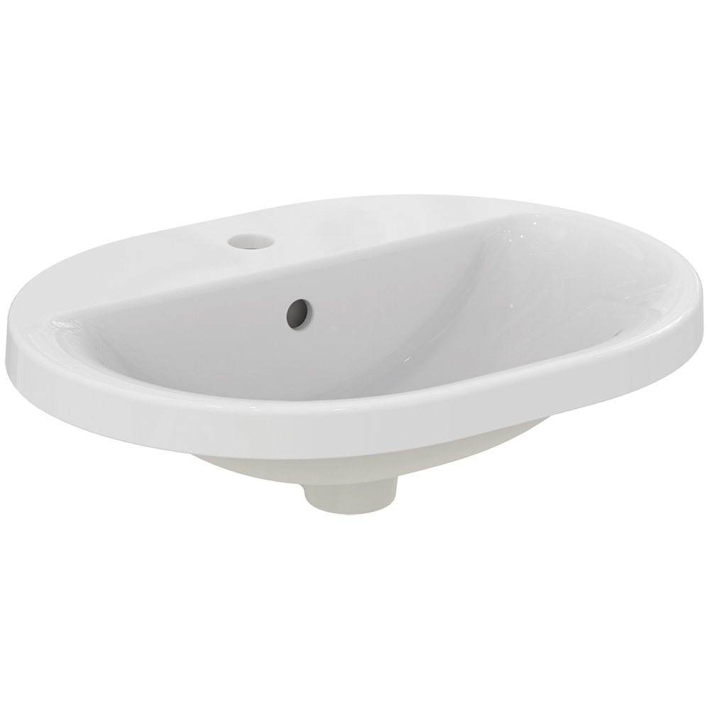Ideal Standard Concept Oval 550mm Inset Basin