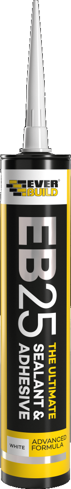 EB25 - White - Ultimate Sealant & Adhesive 300ml - Everbuild