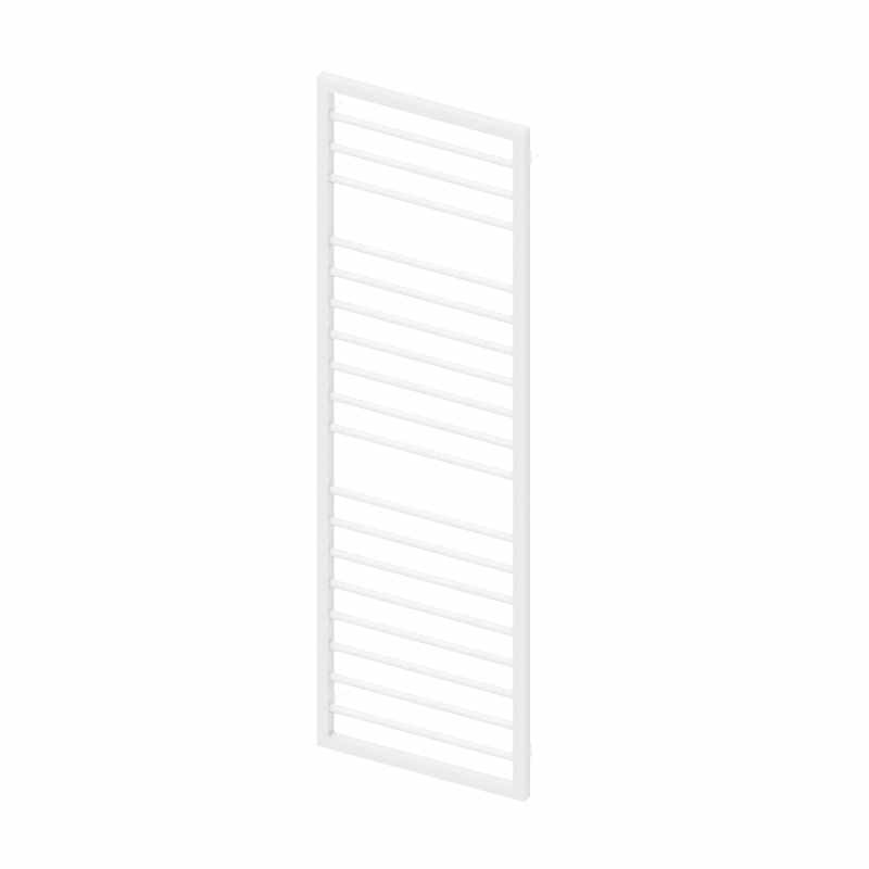 Abacus Metro Bathroom Towel Rail - 1655 x 500mm - Matt White