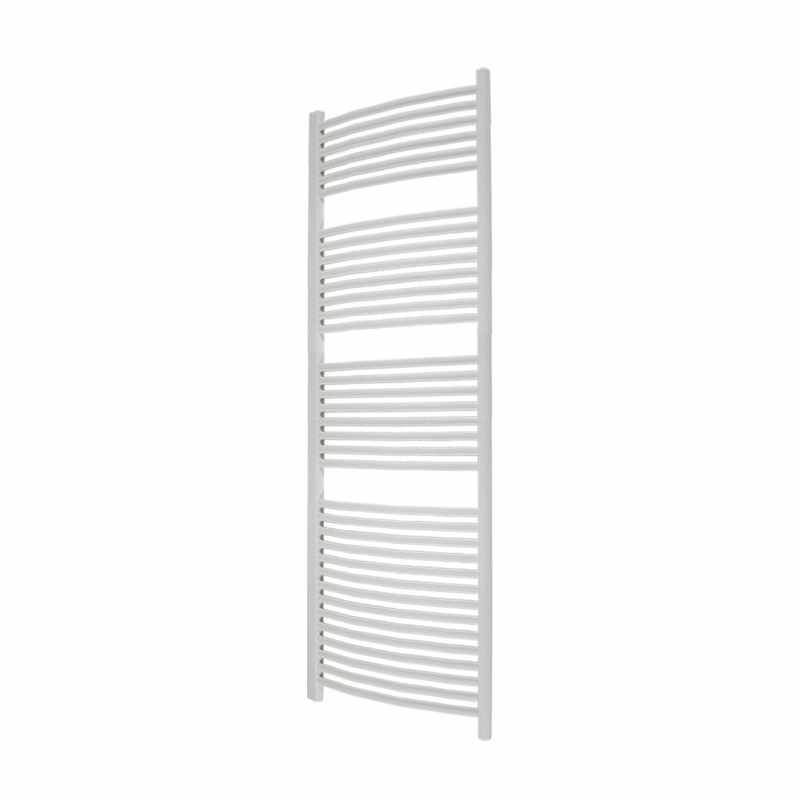 Abacus Elegance Radius Towel Rail 1700 x 480mm - White