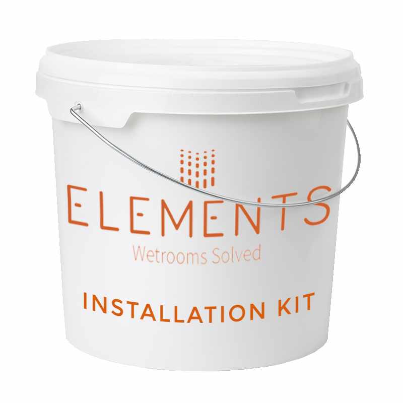 Abacus Elements Wetroom Shower Tray Installation Kit
