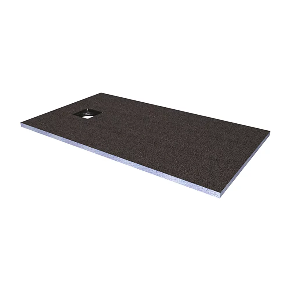 Abacus Level Access Wetroom Tray 1500 x 800 x 30mm Square End Drain