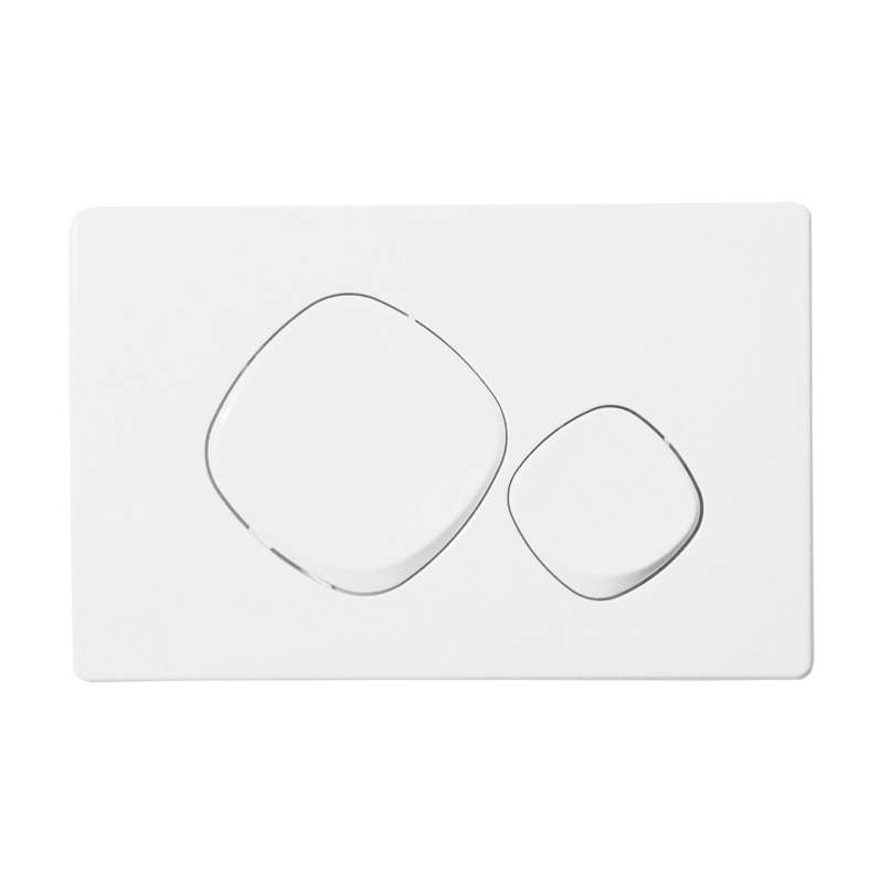 Abacus Direct Mode White WC Flush Panel