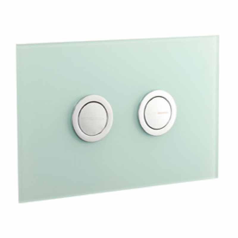 Abacus Lustrolite WC Press Panel - Glacier