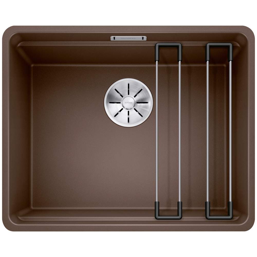 Blanco Etagon 500 U Granite Kitchen Sink - Coffee