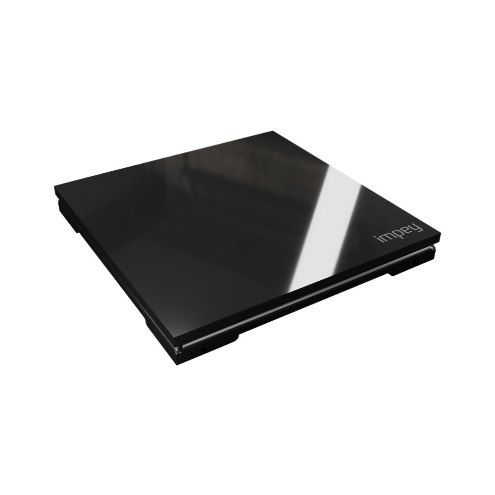 EasyFit Square Allure Polished Black Waste Cover