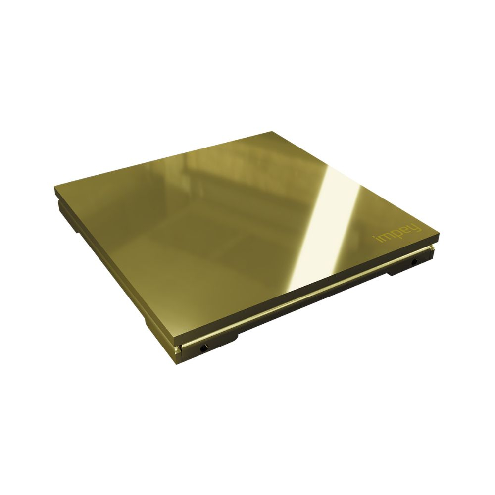 EasyFit Square Allure Polished Gold Waste Cover