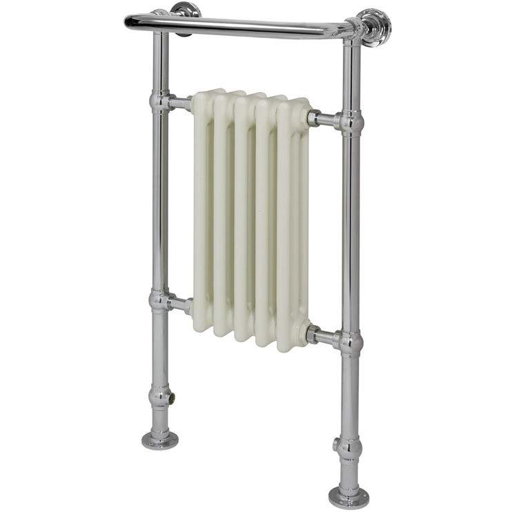 Elizabeth 538 x 965 x 230mm White Traditional Radiator