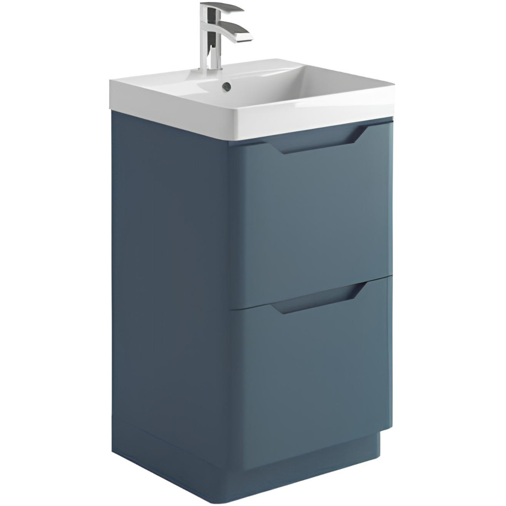 Scudo Ella 500 Twighlight Blue Vanity Unit