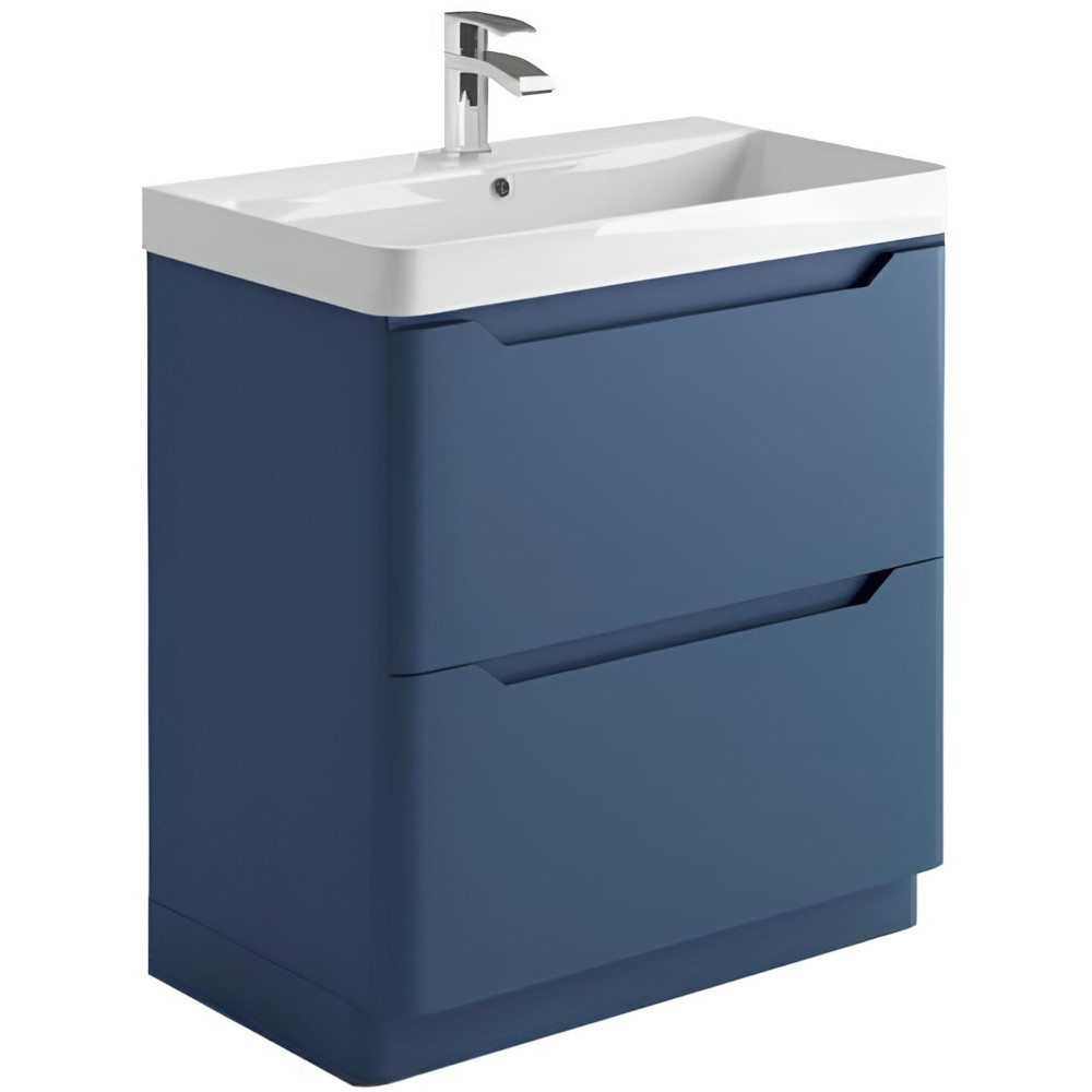 Scudo Ella 800 Twighlight Blue Vanity Unit