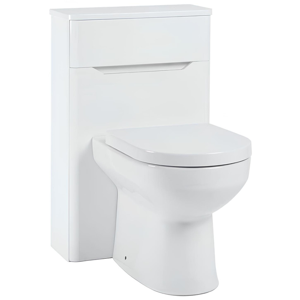 Scudo Ella Gloss White WC Unit