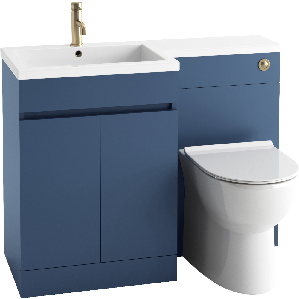 Scudo Empire 1100 Twilight Blue Bathroom Furniture Set