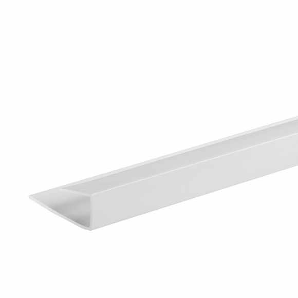 Splashpanel End Cap White 2400mm