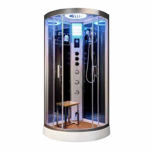 Vidalux Essence 900 Steam Shower Pod - 900 x 900mm