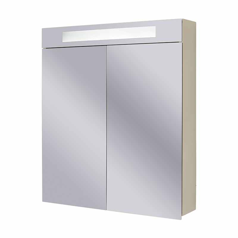 600 Mirror Cabinet With Light - Pure Bathroom