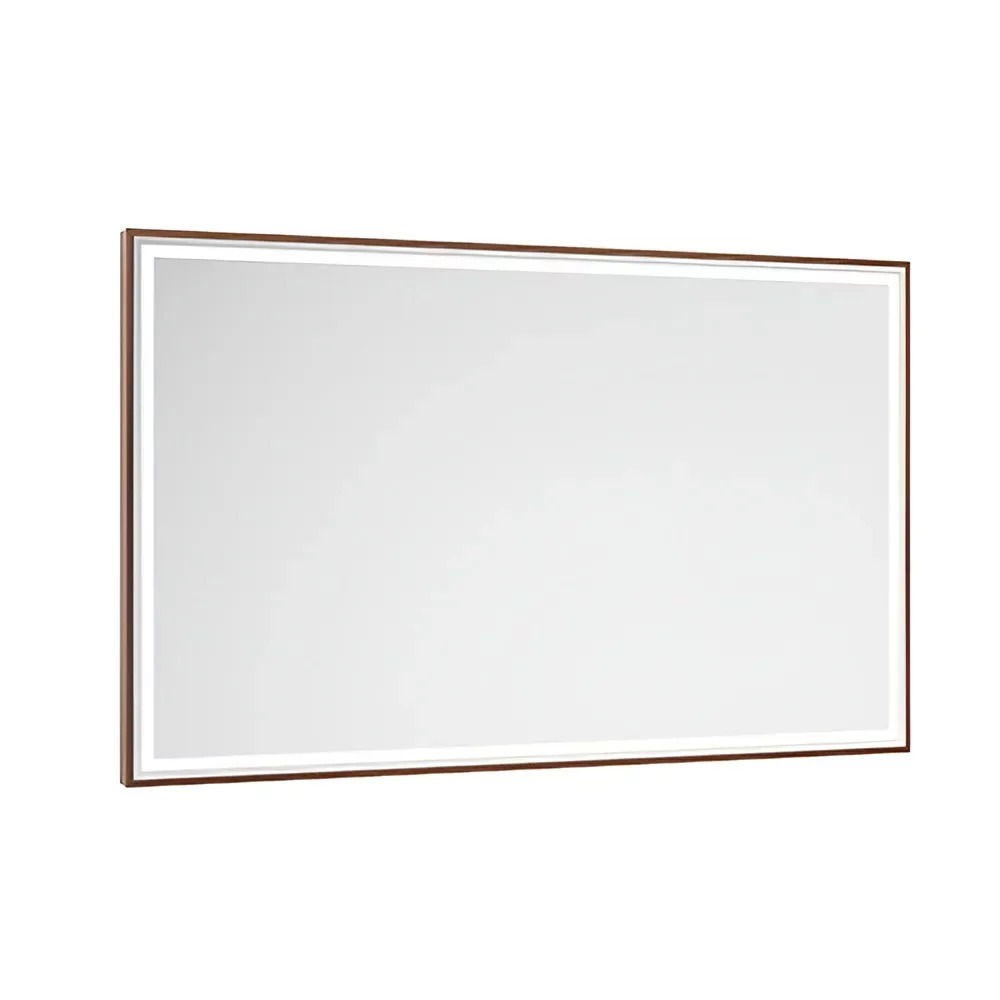 Abacus Line 1200 x 600 Bronze Framed LED Mirror