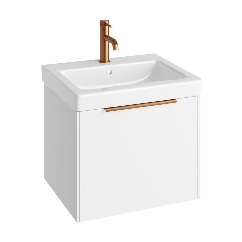 Abacus S3 Concepts Wall Hung Vanity Unit Pack 550mm - Matt White