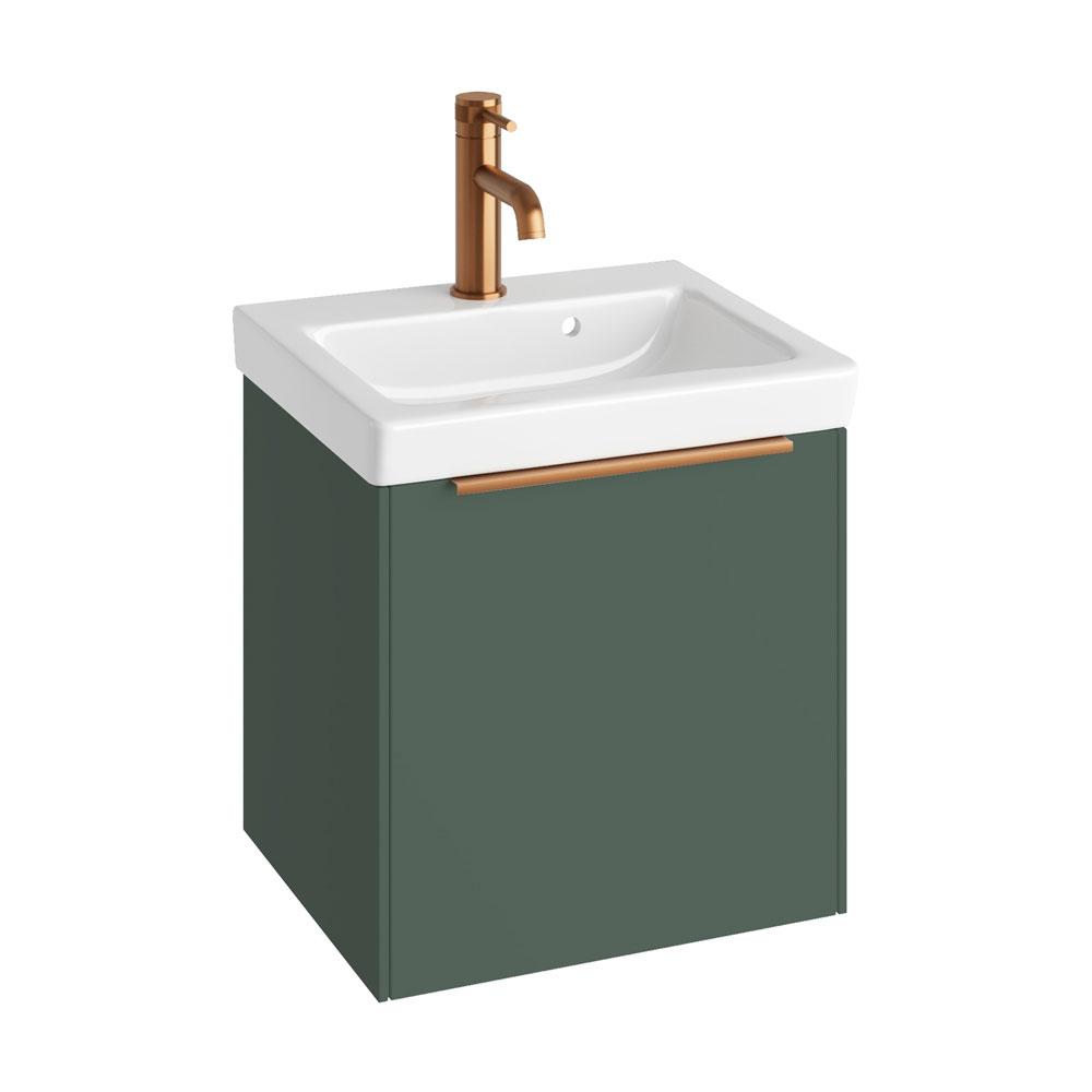 Abacus S3 Concepts Wall Hung Vanity Unit Pack 450mm - Matt Sage Green