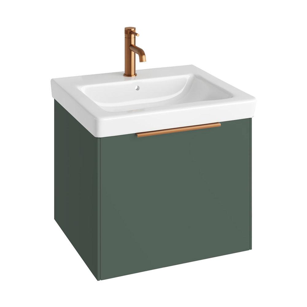 Abacus S3 Concepts Wall Hung Vanity Unit Pack 600mm - Matt Sage Green