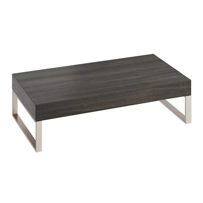 Abacus Concept Cloud 800mm Shelf, Lava With Brushed Stainless Steel Towel Hangers