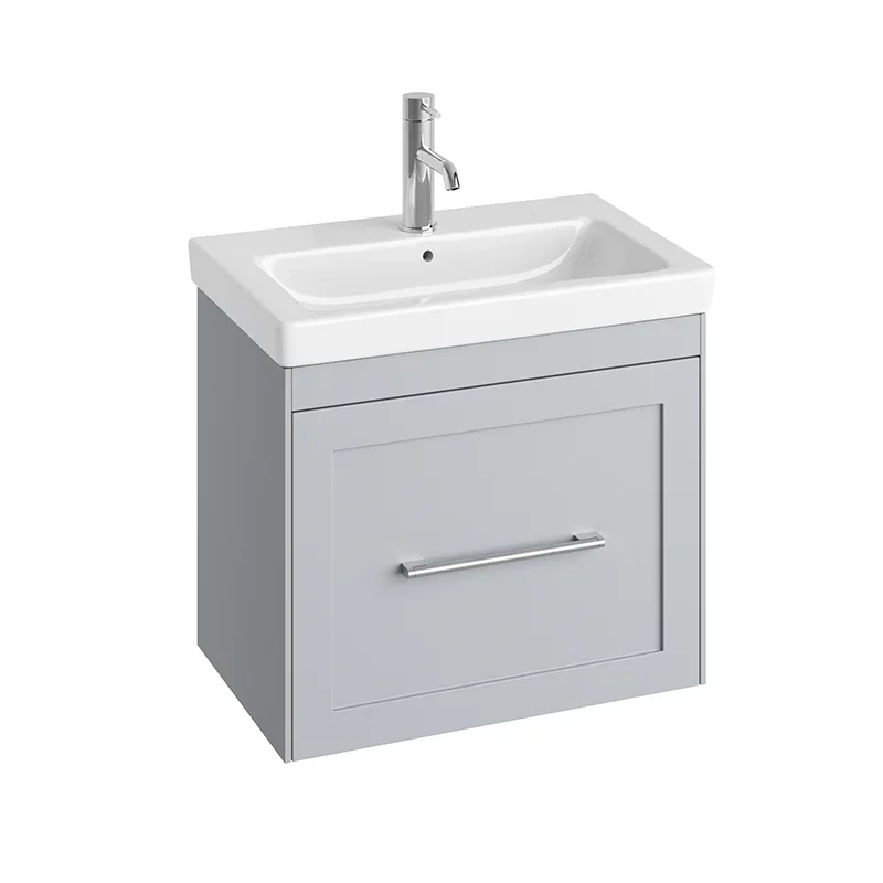 Abacus Concepts Shaker Wall Hung Vanity Unit 450mm - Stone Grey