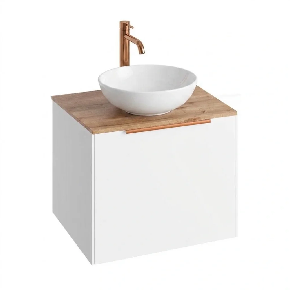 Abacus S3 Concepts Wall Hung Vanity Unit 550mm - Matt White