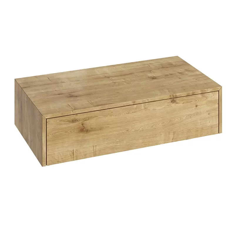 Abacus Concept Cloud 800mm Halifax Oak Wall Hung Vanity Unit