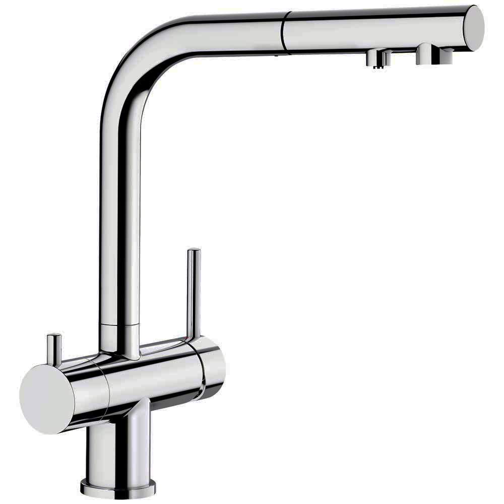 Blanco Fontas-S II Chrome Pull Out Filter Kitchen Tap - 525198