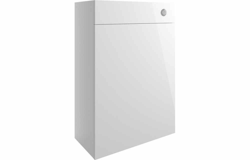 500mm - Valesso WC Unit - White Gloss - Standard Depth