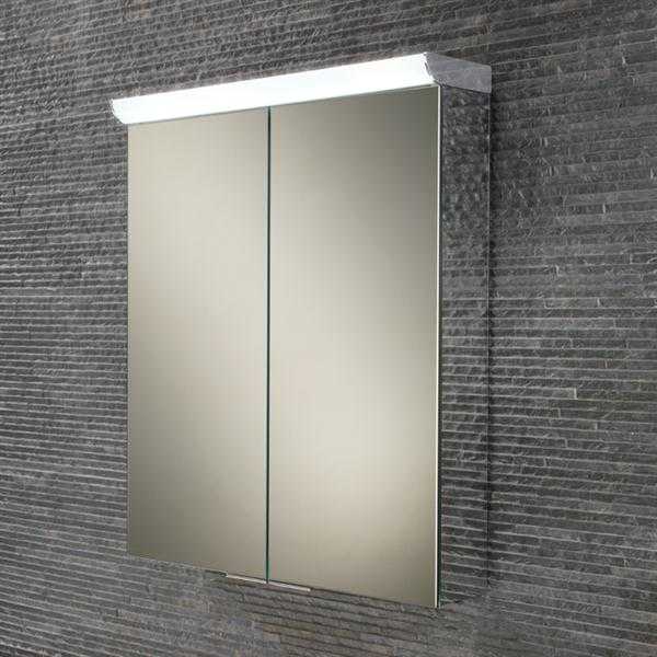 HiB Flare LED Bathroom Mirror Cabinet - 44900