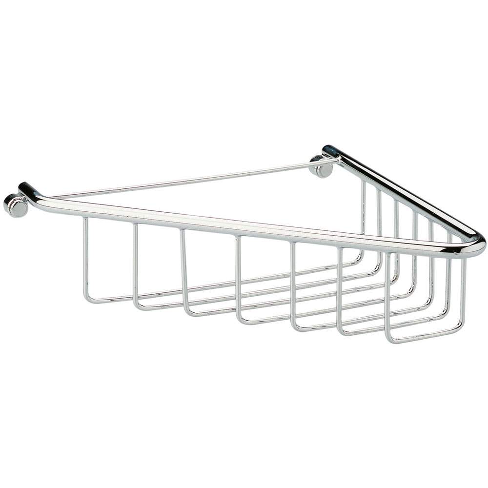 Forest 1-Tier Corner Shower Caddy - Chrome