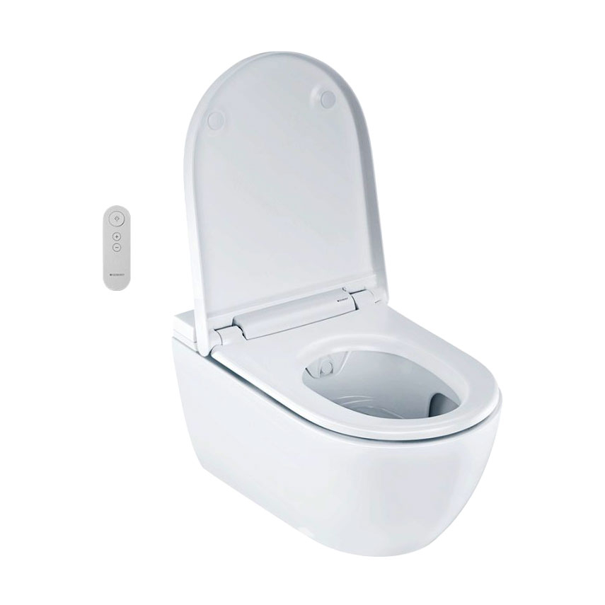 Geberit AquaClean Alba Wall Hung Shower Toilet White