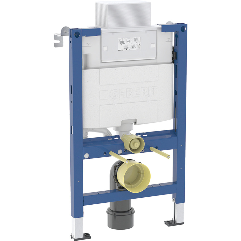 Geberit Duofix Alpha 820mm Wall-Hung Concealed Cistern Frame With 120mm Cistern