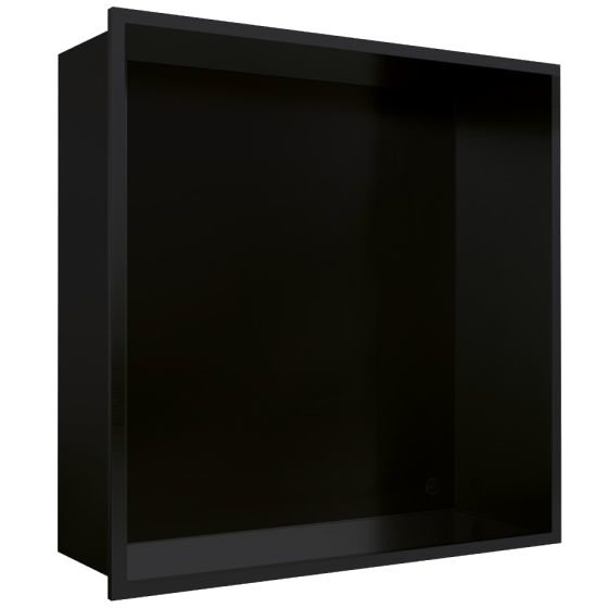 Genesis KBNS 300mm Matt Black Kitchen & Bathroom Niche