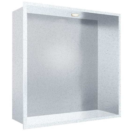 Genesis KBNV 300mm Chalk Stone Kitchen & Bathroom Niche with LED