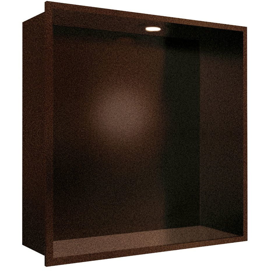 Genesis KBNV 300mm Bronzite Kitchen & Bathroom Niche with LED