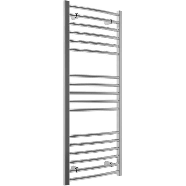 Gressingham Curved Ladder Radiator 500 x 1200 x 30mm - Chrome