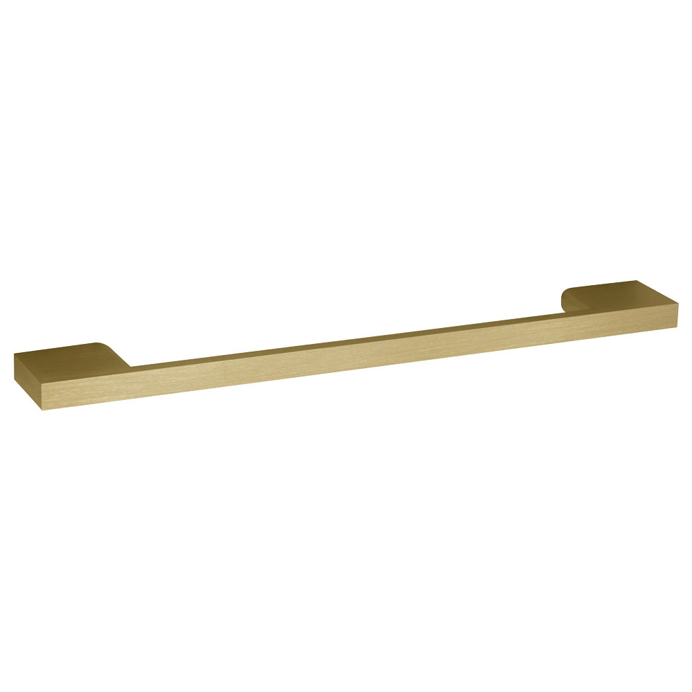 Nuie Brushed Brass 223mm D Handle