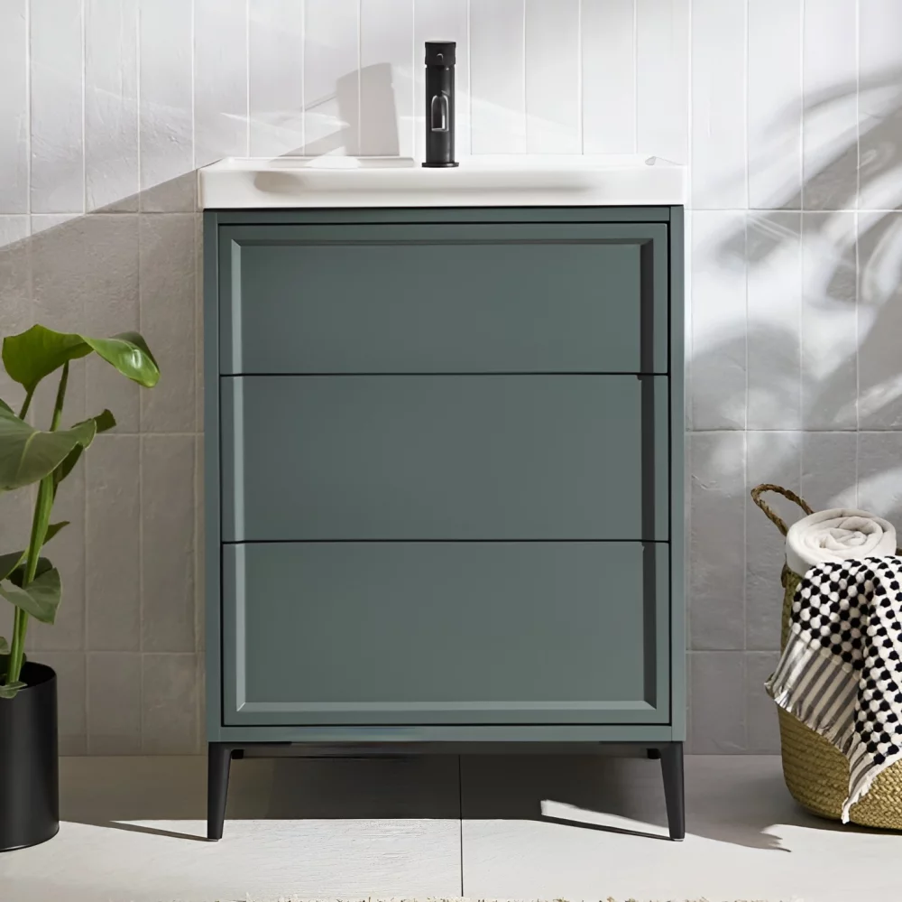 Scudo Bota 500 Parisian Green Freestanding Vanity Unit