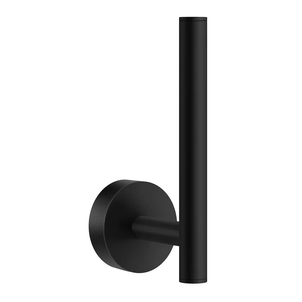 Smedbo Home Matt Black Spare Toilet Roll Holder